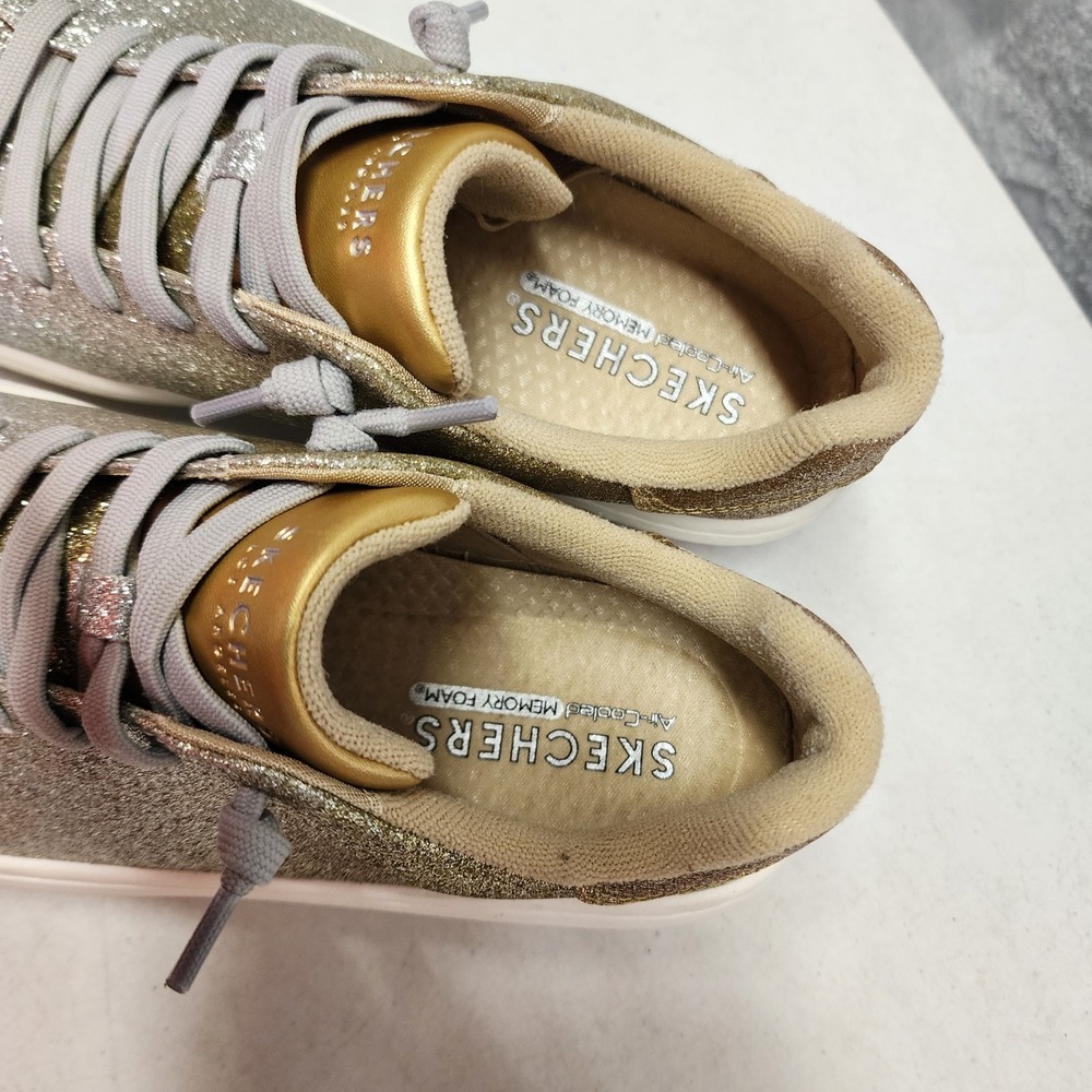 Skechers x Jane Shoes Womens 7.5 Sneakers Glitter… - image 8
